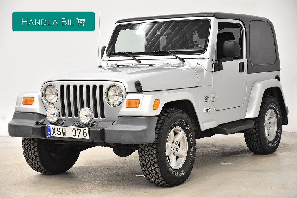 Jeep Wrangler 4.0 4WD Aut Sahara Soft/Hard Top Drag 177hk