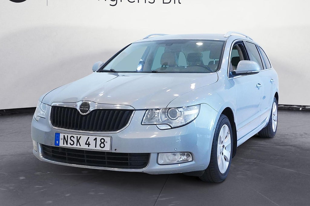 Skoda Superb Kombi 1.8 TSI 4x4 Elegance Dragkrok, Elstol | Ränta 1,99%