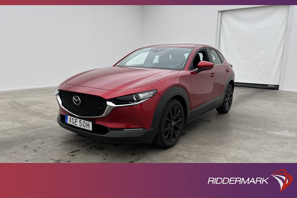 Mazda CX-30 M Hybrid 150hk HUD Kamera Navi CarPlay Rattvärme