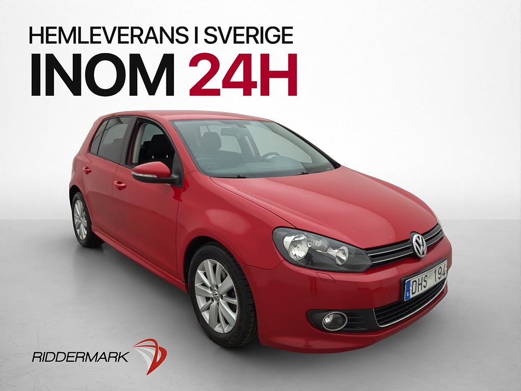Volkswagen Golf 1.6 TDI Masters  Kamera Bluetooth Dragkrok