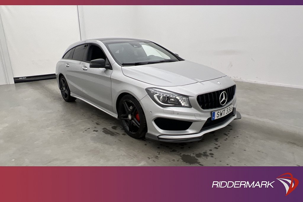 Mercedes-Benz CLA 200 d Shooting Brake AMG Kamera Halvskinn