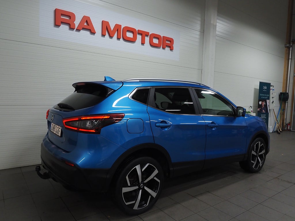 Nissan Qashqai 1.3 DIG-T DCT 158hk Tekna Drag 360° Navi Skinn 19" 2021