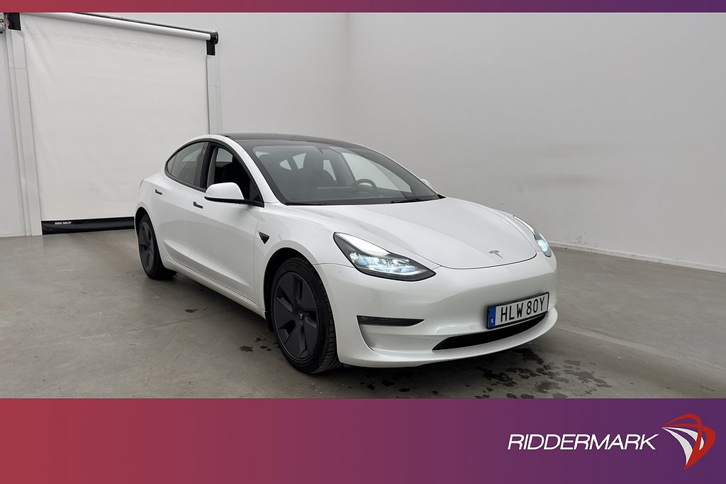 Tesla Model 3 Long Range AWD Svensksåld Drag Moms 1 Brukare