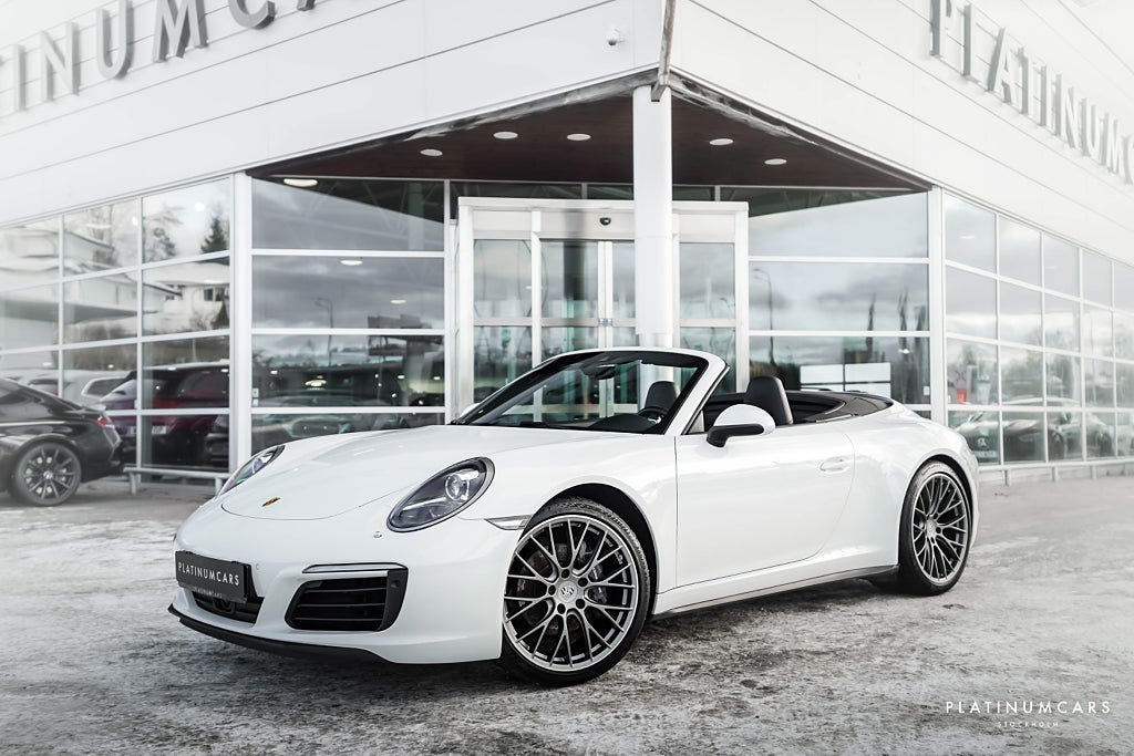 Porsche 991 .2 Carrera 4 Cab 370hk / BOSE / Läder / 14-vägs