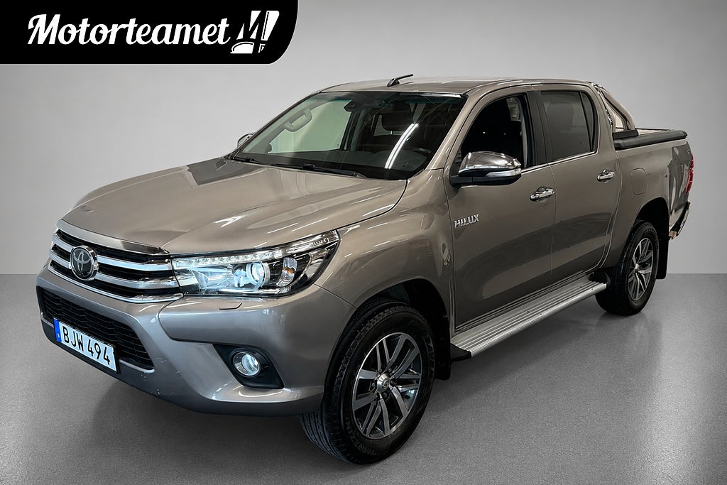Toyota Hilux Dubbelhytt 2.4 AWD MOMS Flaklock Diff Drag Flakbågar