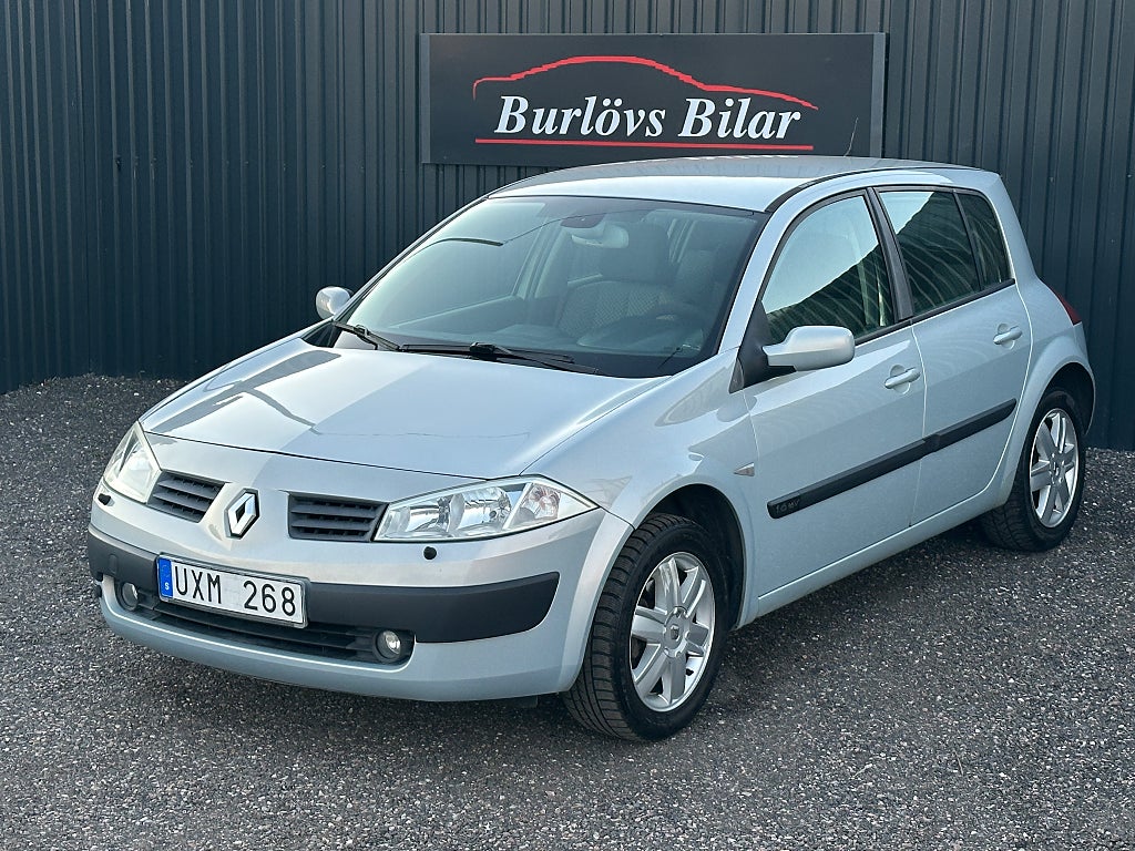Renault Mégane 5-dörrar 1.6 Euro 4 Bes Tom 2026 Dec