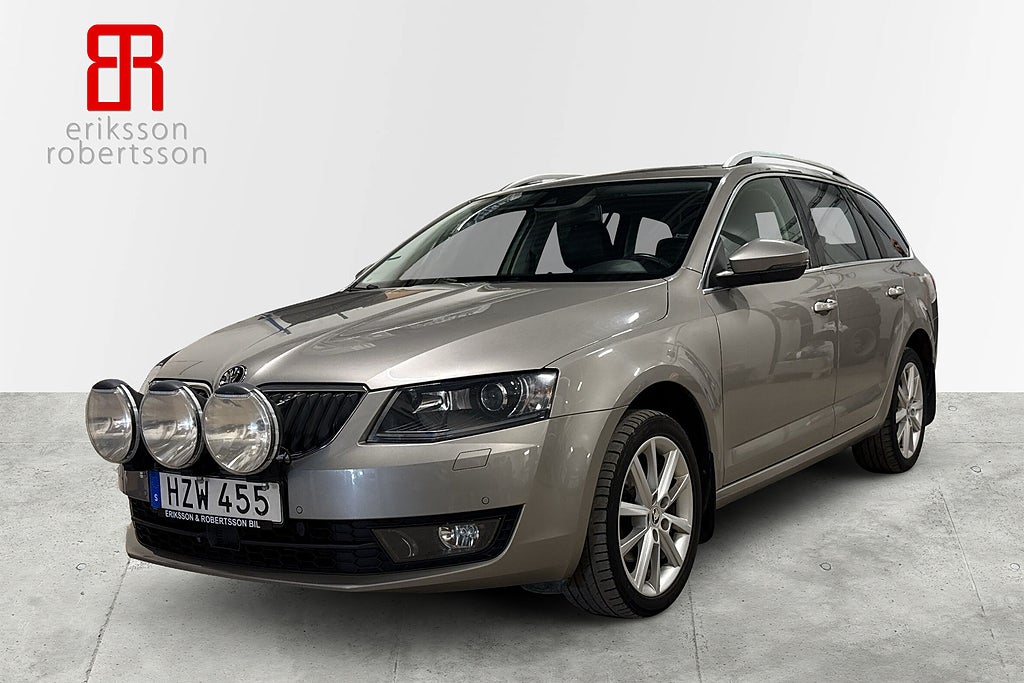Skoda Octavia Kombi 2.0 TDI 4x4 D-värmare Motorvärmare Dragkrok