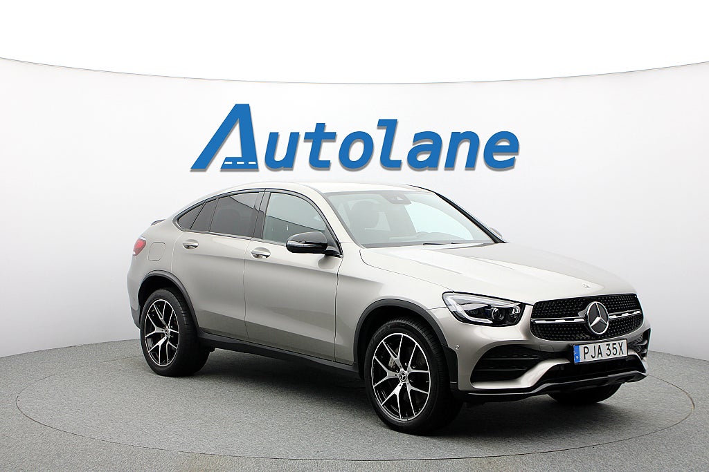 Mercedes-Benz GLC 300 e Coupé AMG, Kamera, Drag, Cockpit, Värmare 320hk