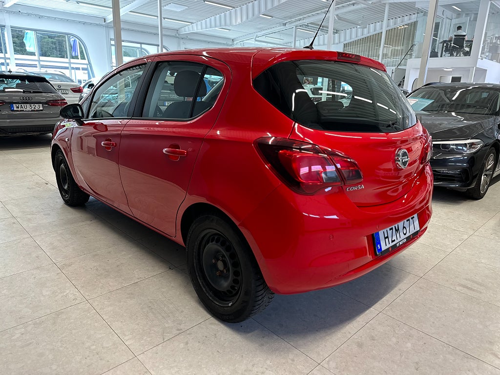 Opel Corsa 5-dörrar 1.4 Euro 6/Rattvärme/Farthållare