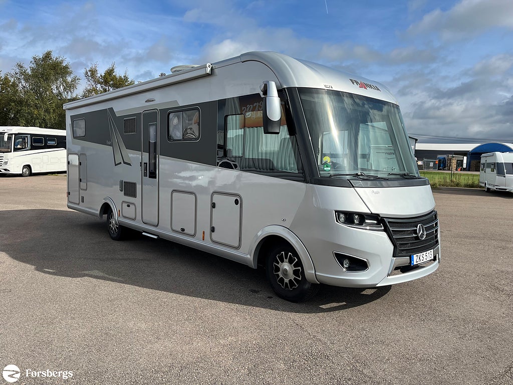 Frankia PLATIN 8400 GD - Hydrauliska stödben / AC / Solceller