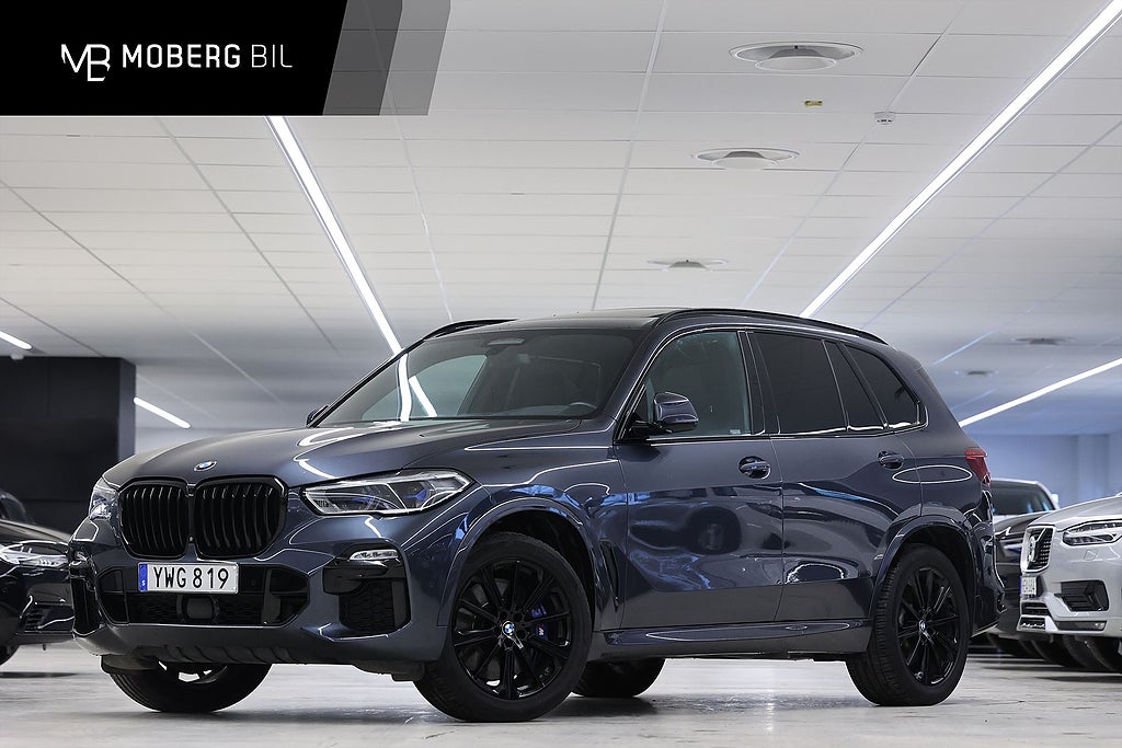 BMW X5 xDrive40i 340hk M Sport HUD 360 Pano H/K Luftfjädring Laser