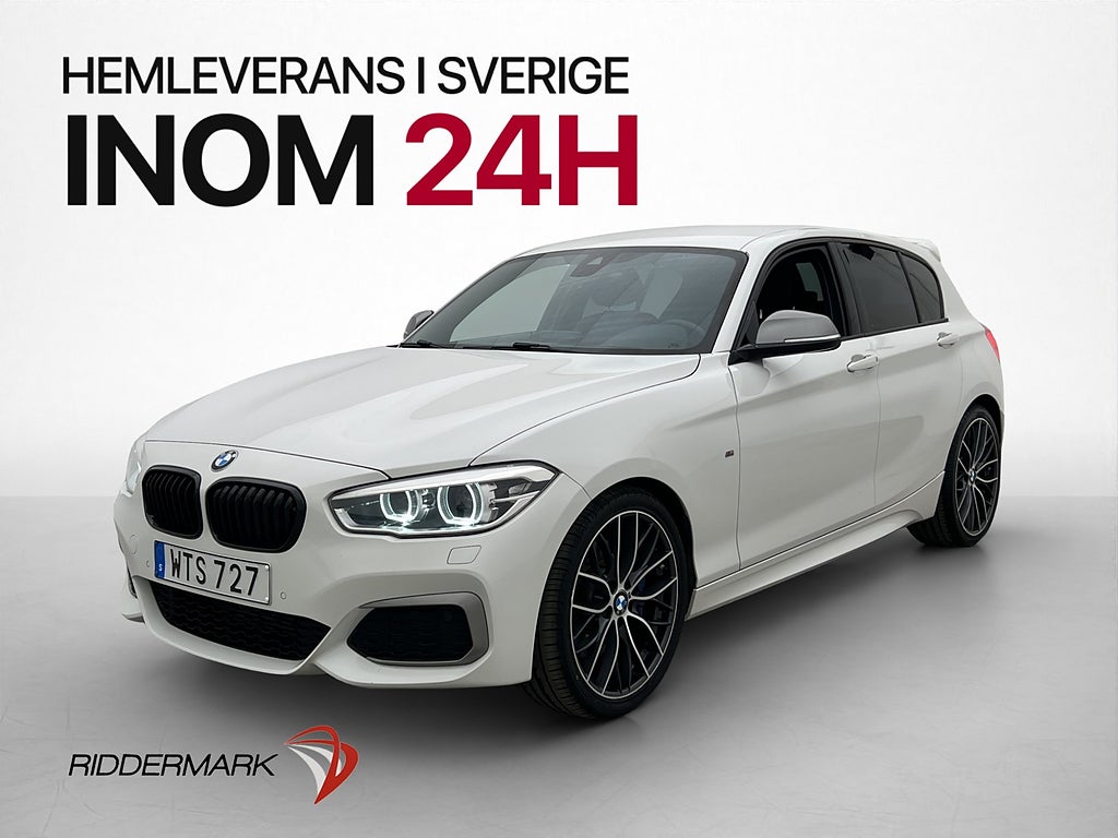 BMW M135i xDrive Skinn H/K Sportavgas 18" Performance 326hk