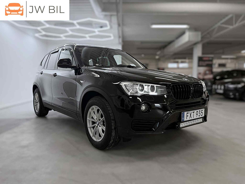 BMW X3 xDrive20d 190hk Drag B-Kamera Navi Sensorer Keyless