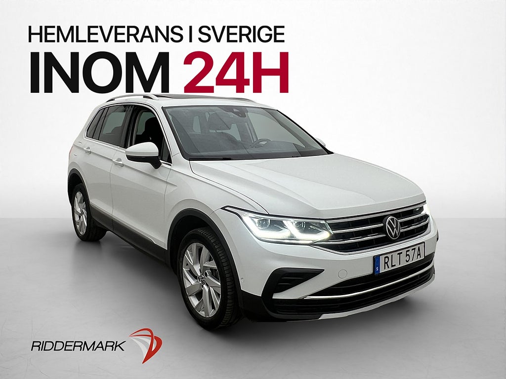 Volkswagen Tiguan eHybrid 245hk Cockpit Pano Drag MOMS
