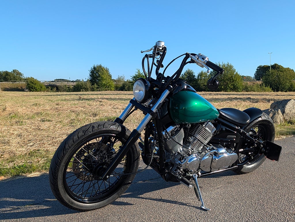 Yamaha XVS 650 4VR | Nyservad | Nya däck och bromsar