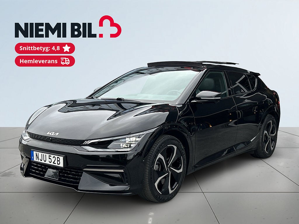Kia EV6 77.4 kWh AWD GT-Line MOMS/Pano/SoV/Kamera/Ad.Fhåll/HuD