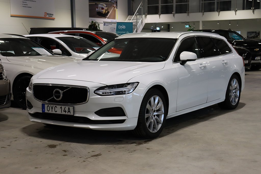 Volvo V90 D4 190HK Momentum AWD Aut VOC/Dragkrok/Nyservad