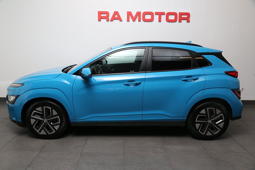 Hyundai Kona 64 kWh Advanced 204hk Skinn KRELL Head-up Nybilsgaranti 2022