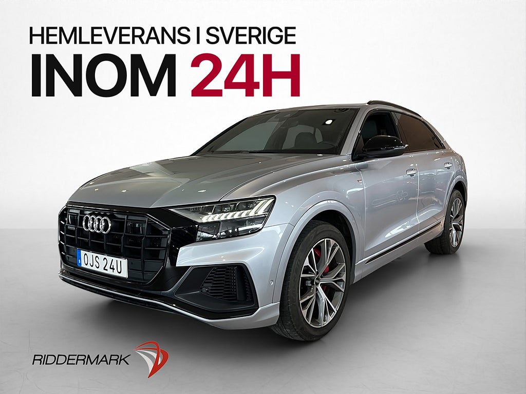 Audi Q8 60 TFSI e Q 462hk S-Line Cockpit Värmare Drag