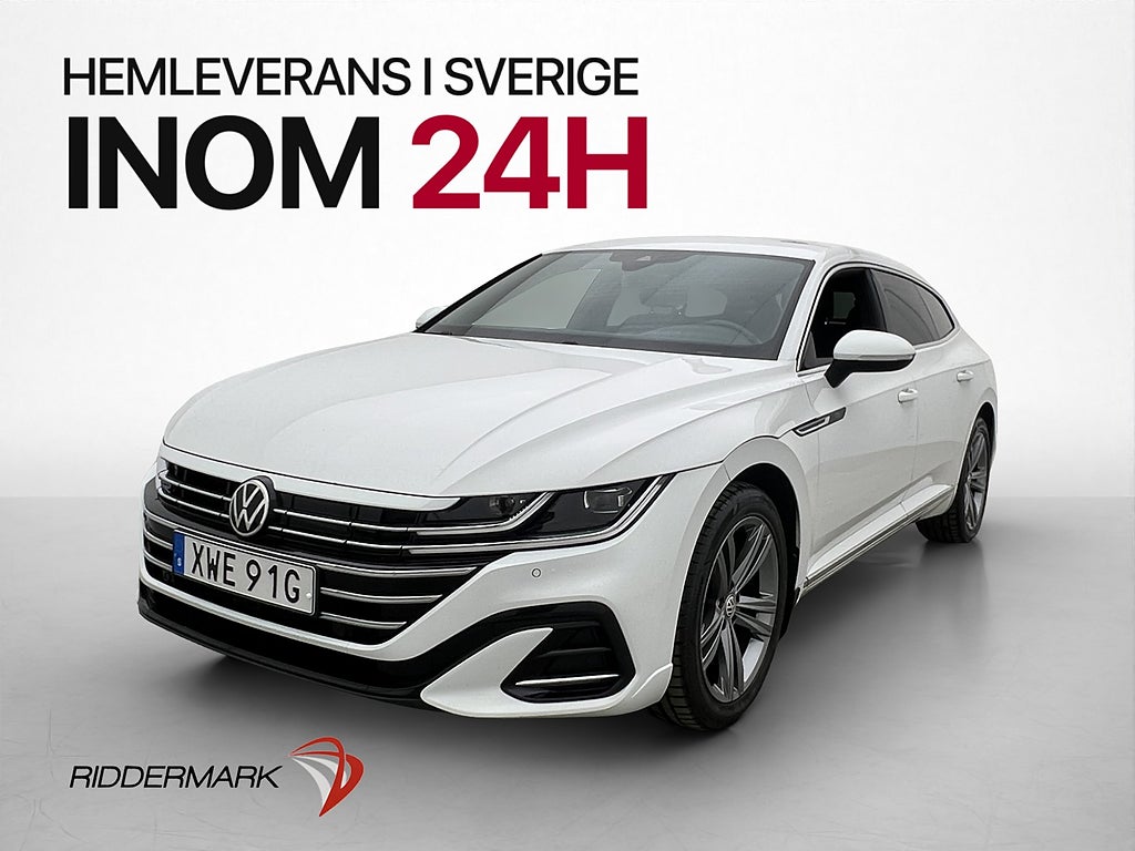 Volkswagen Arteon eHybrid R-Line Cockpit Värmare Kamera Navi