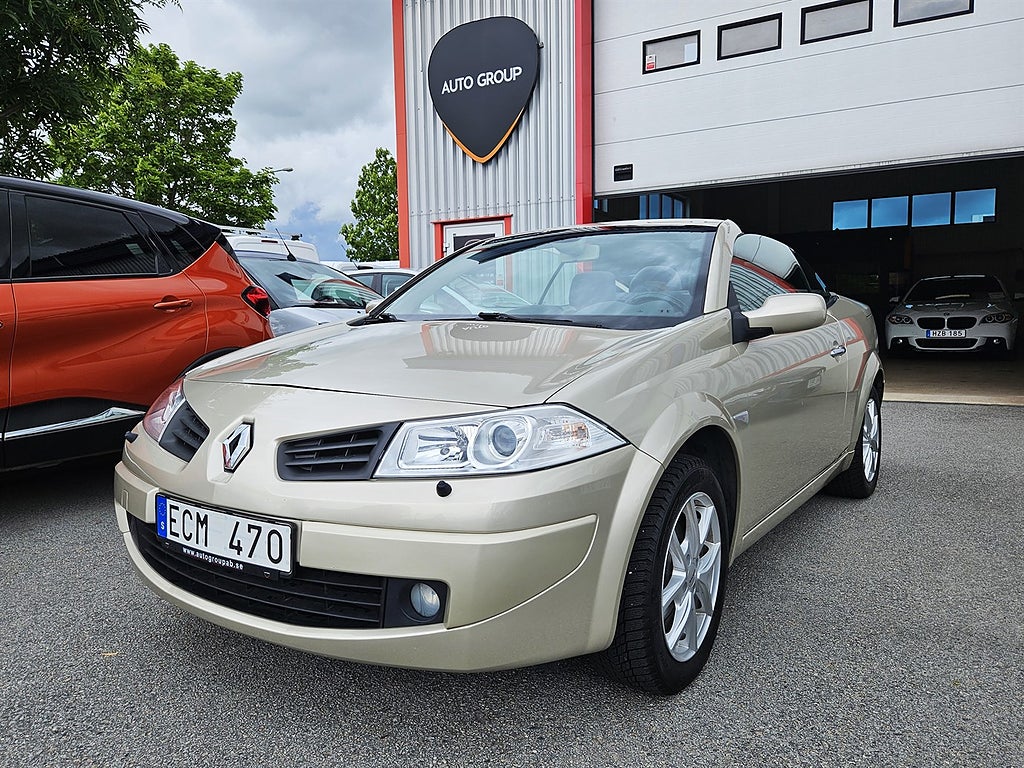 Renault Mégane Coupé-Cabriolet 1.6 Manuell, 112hk Panoramaglastak
