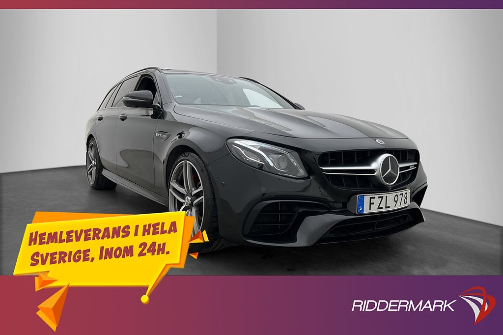 Mercedes-Benz AMG E 63 S 4M+ 612hk Burmester Pano Wide HUD