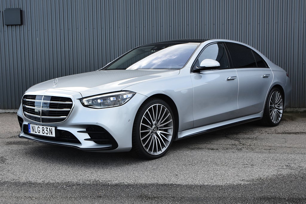 Mercedes-Benz S500 500 4MATIC L AMG / Premium Plus / HUD Panorama Värmare 