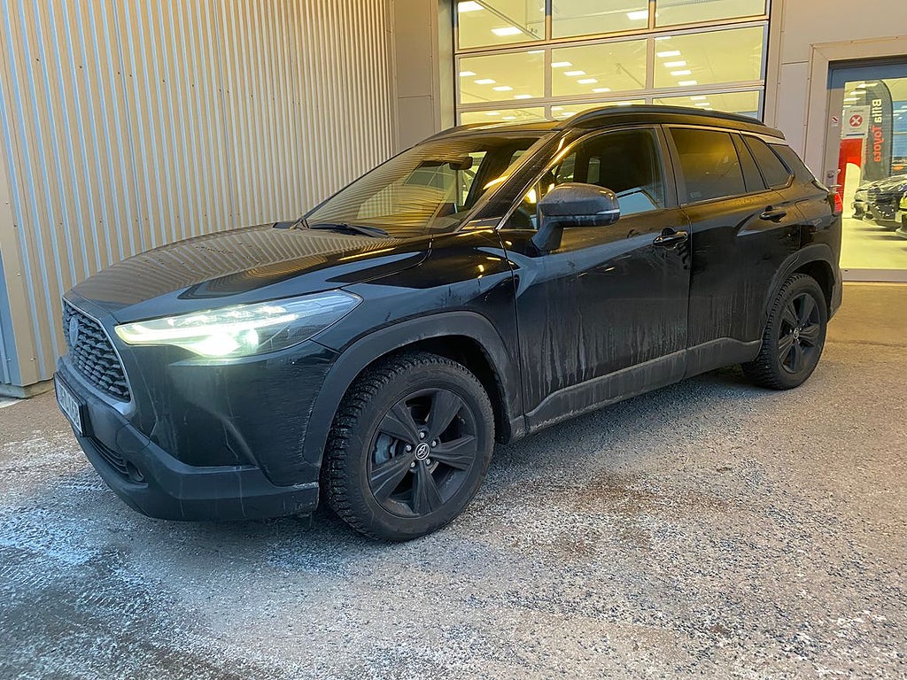 Toyota Corolla Cross Hybrid AWD-i 2,0 Executive AWD Skinn Drag LED ramp Glastak