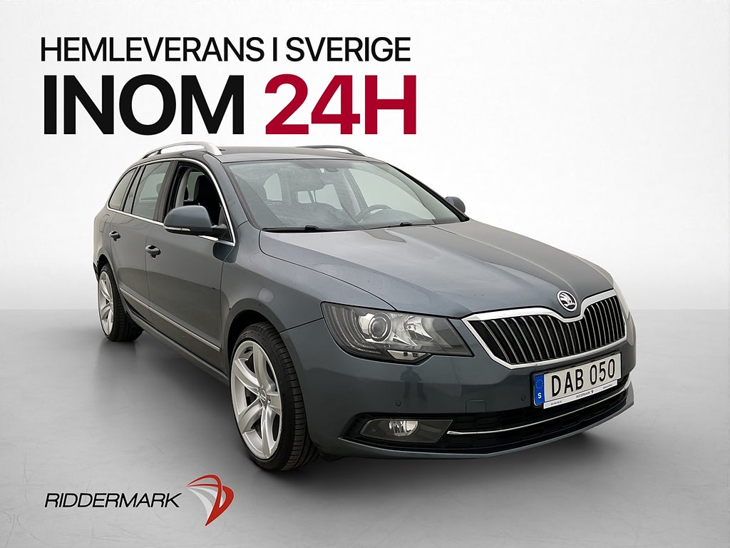 Skoda Superb 4x4 Elegance 170hk Drag Kamera Sätesvärme