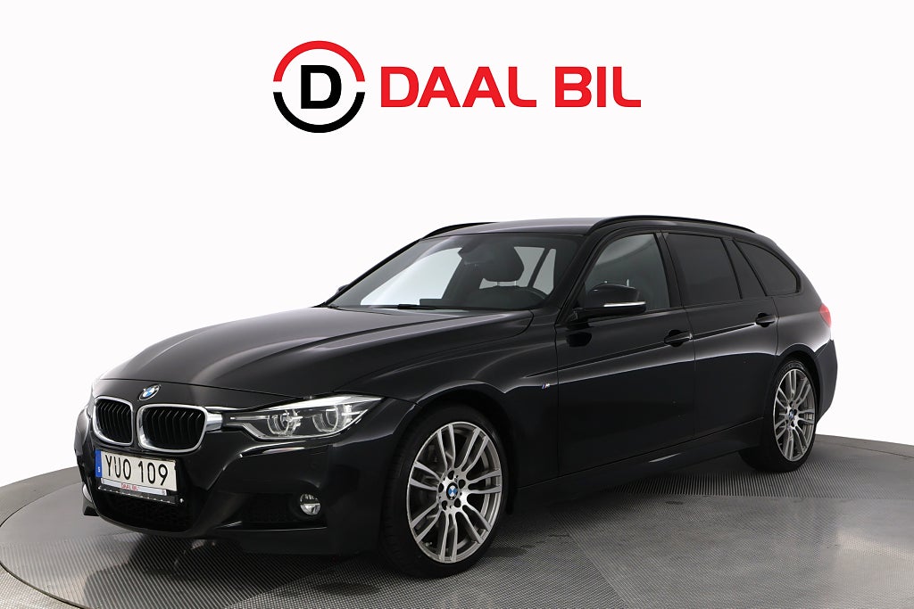 BMW 330i xDRIVE TOURING 252HK M-SPORT DRAG M-VÄRM NAVI HI-FI