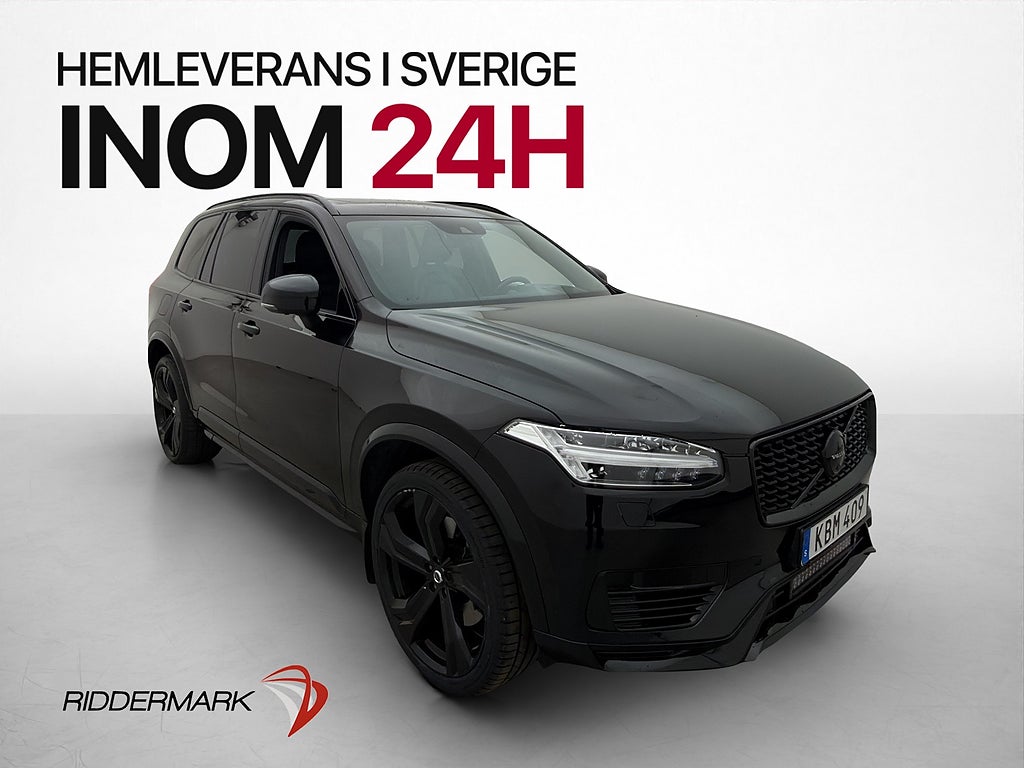 Volvo XC90 R-Des Pro Edt 7-SITS B&W PANO DRAG HuD 360° LUFT
