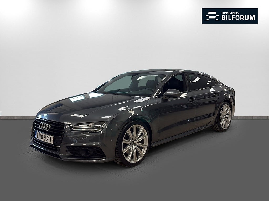 Audi A7 Sportback 3.0 TDI V6 AUT S-line Drag HUD BOSE 218 Hk