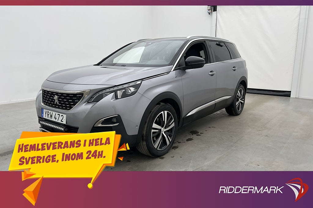 Peugeot 5008 1.6 120 GT-Line 7-Sits M&K-Värmare CarPlay