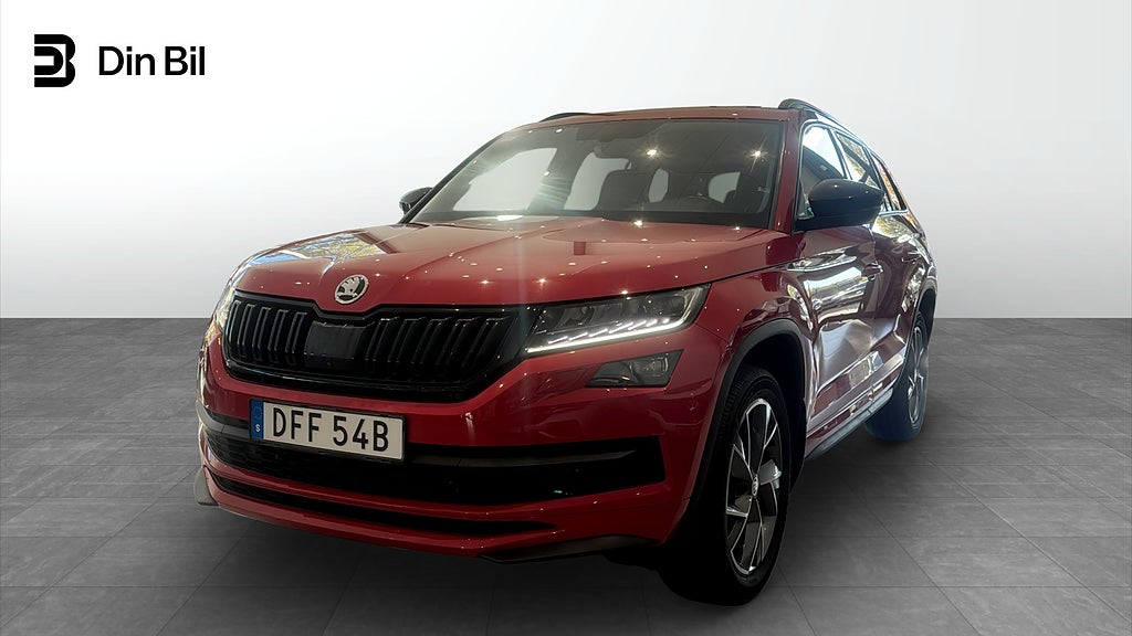 Skoda Kodiaq SPORTLINE TDI 190 DSG 4X4 7-Sits/Panorama/Back