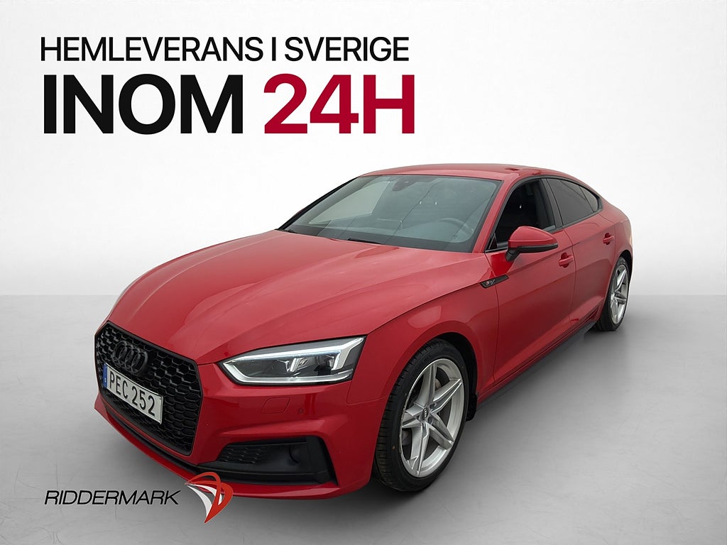 Audi A5 SB 2.0 TDI 190hk S-Line Cockpit Massage Adaptiv-Fart