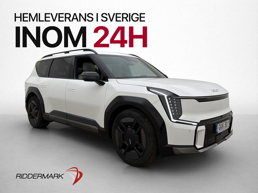 Kia EV9 AWD GT-Line 7-Sits Pano Drag 360° Skinn HUD Meridian