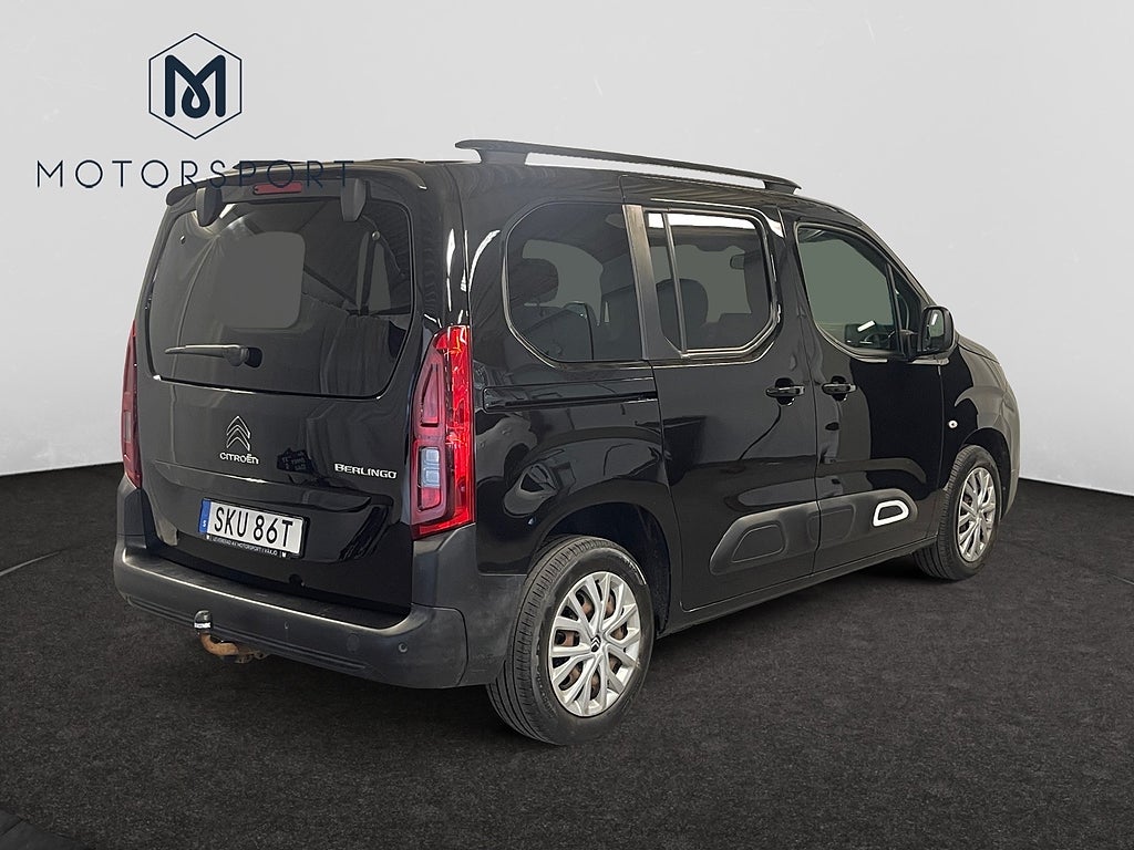 Citroën Berlingo 1.2 PT 130hk Aut DRAG M-Värmare LED-Ramp Apple Head up bild 6