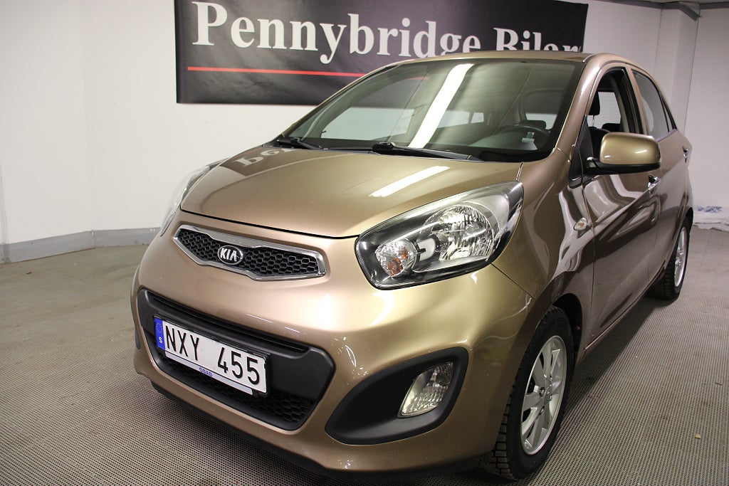Kia Picanto 5-dörrar 1.0 MPI ECO, GLS Ny servat 