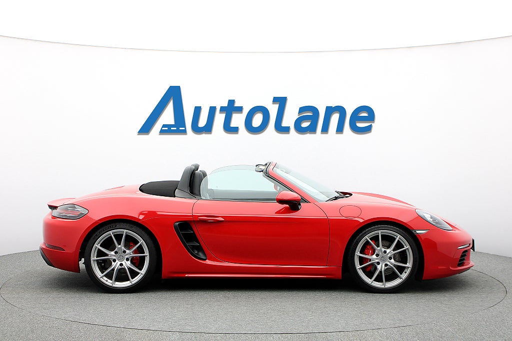 Porsche 718 Boxster S PDK S, Sport Chrono,GPS,20" 350hk