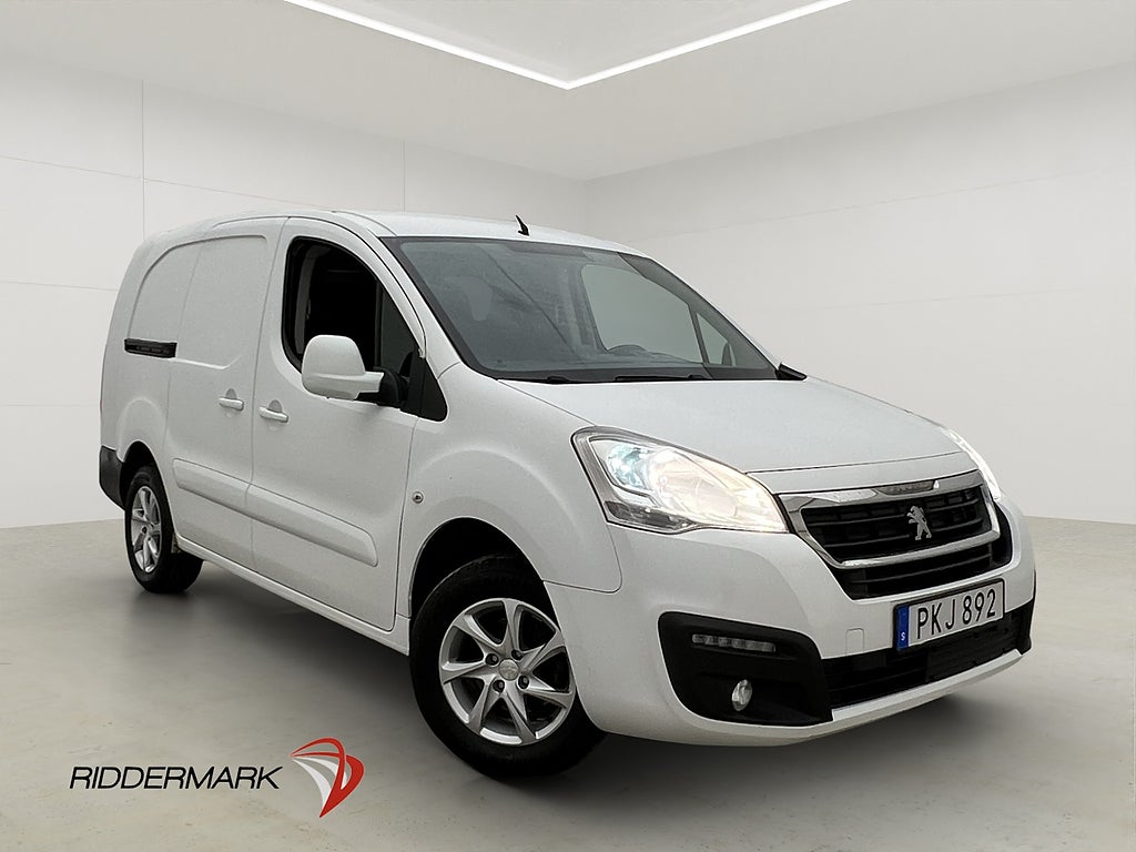 Peugeot Partner L2 1.6HDi Dragkrok PDC 3-Sits CARPLAY