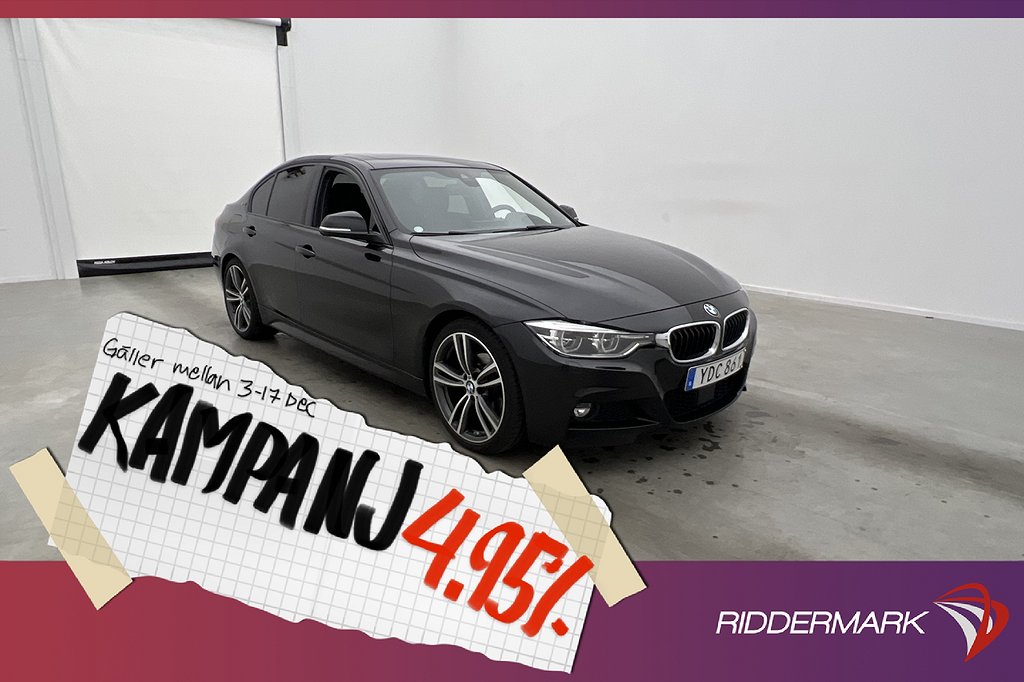 BMW 330 e Sedan 252hk M Sport Taklucka H/K HUD N 4,95% Ränta