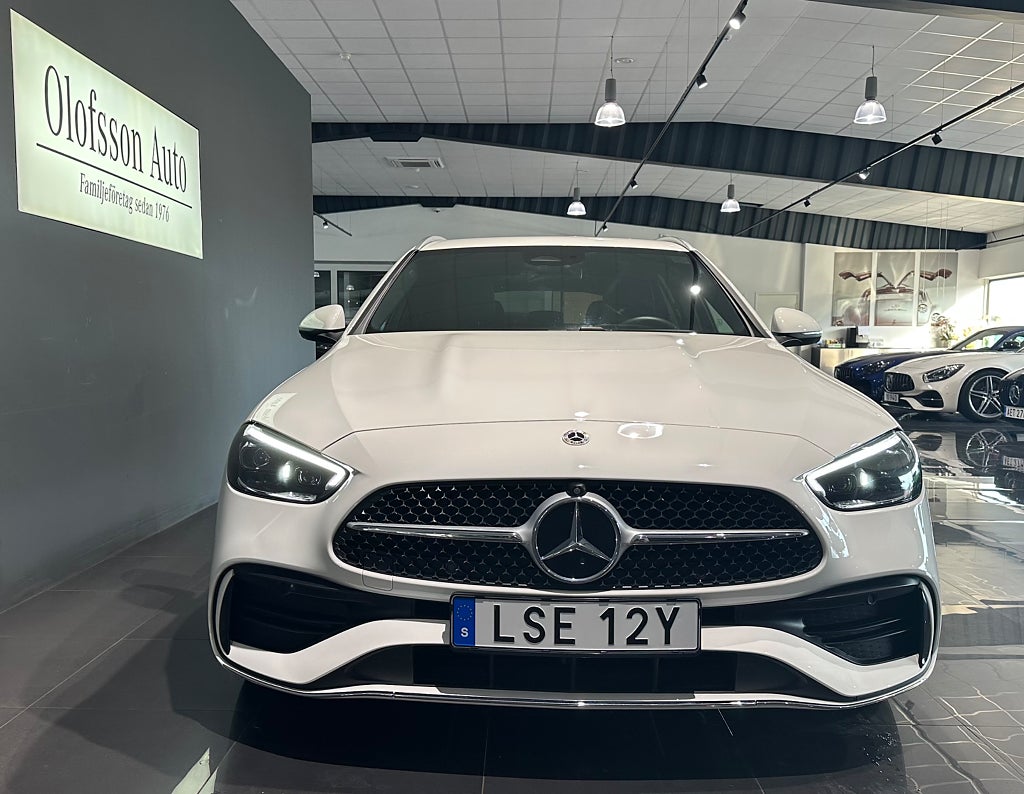 Mercedes-Benz C300 de 300 de 4MATIC AMG Premium Värmare Drag Elstol - bild 16