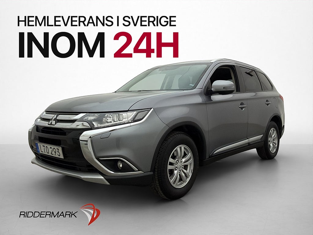 Mitsubishi Outlander 150hk City Sensorer Farthåll 0,67l/mil