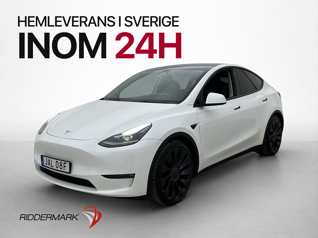 Tesla Model Y Performance Autopilot Dragkrok Sv.Såld MOMS