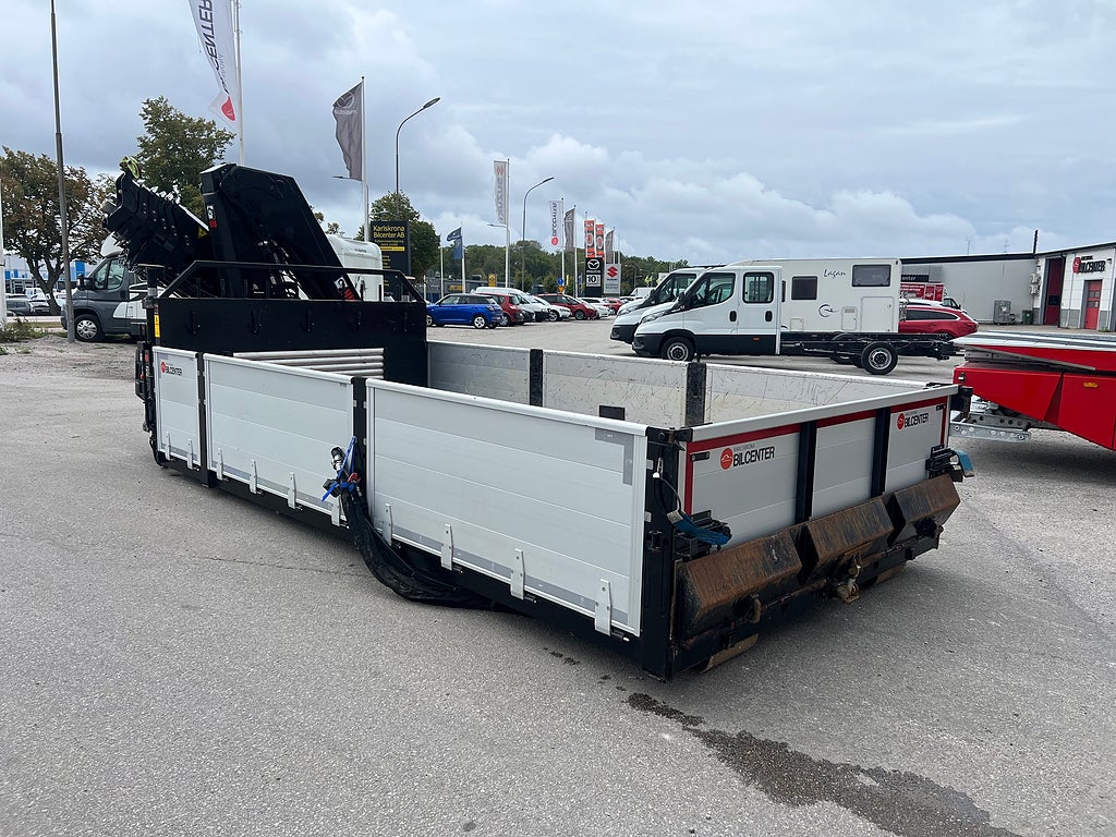 Övriga Kranflak Hiab 232-E5 kran & Schaktlucka