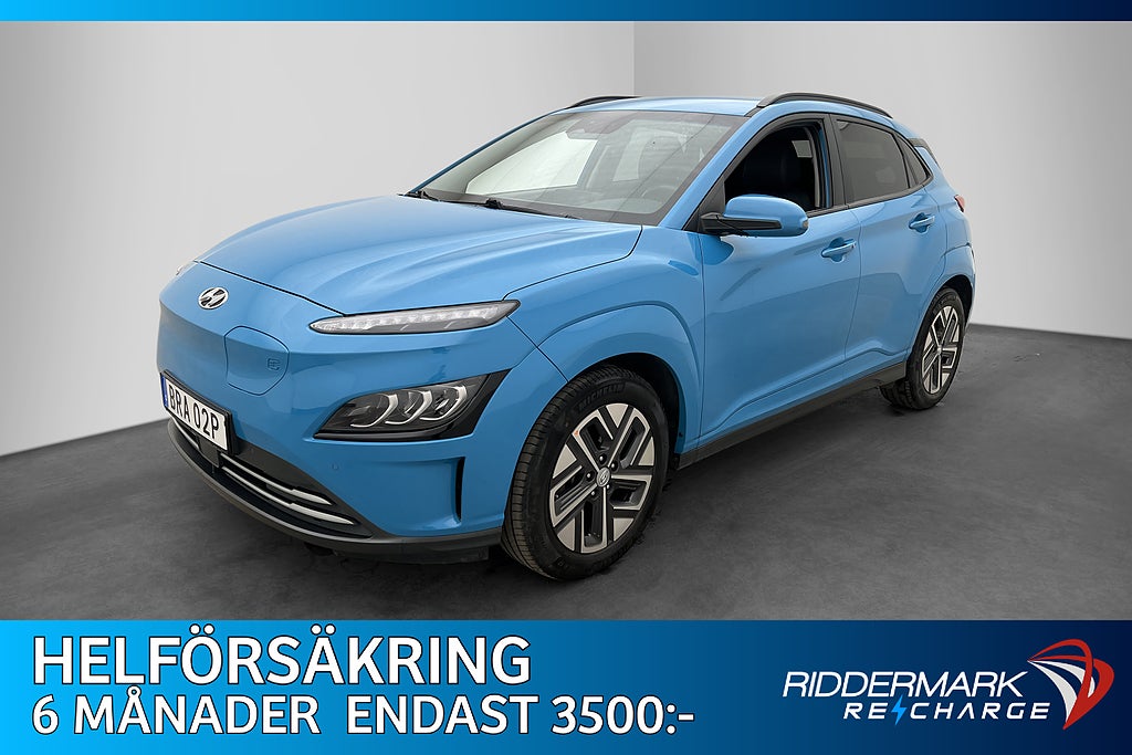 Hyundai Kona 64 kWh Essential Kamera CarPlay Rattvärme Navi