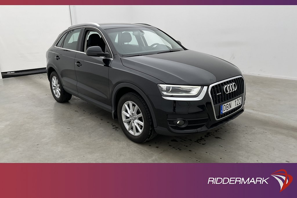 Audi Q3 2.0 TDI Quattro 140hk Comfort Farthållare Sensorer