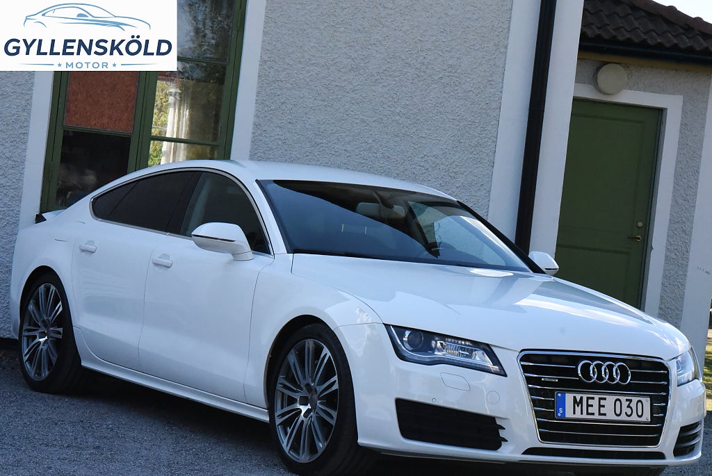 Audi A7 3.0 TFSI Quattro Svensksåld | BOSE Dragkrok GPS