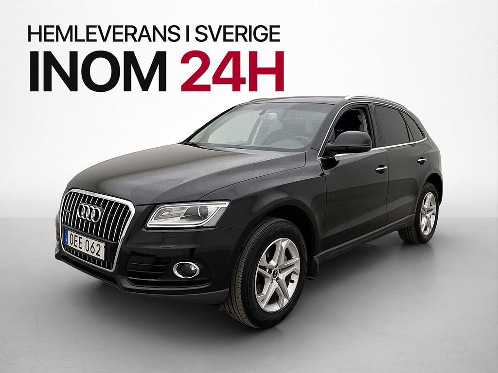Audi Q5 TDI Quattro 190hk LED-Ramp P-Sensorer Halvskinn Drag