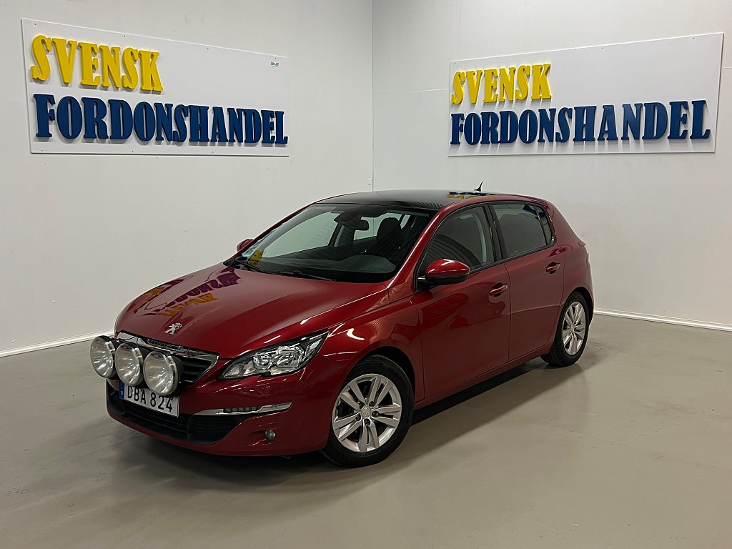 Peugeot 308 1.6 BlueHDi Active Automat Panorama Dragkrok Pdc Euro 6